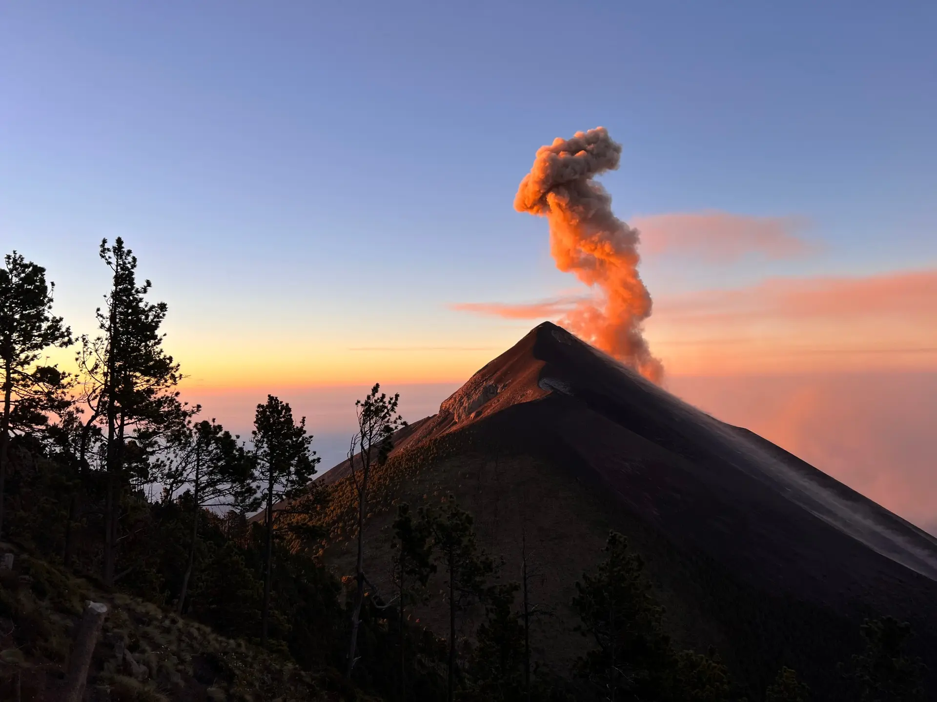 Volcans actifs