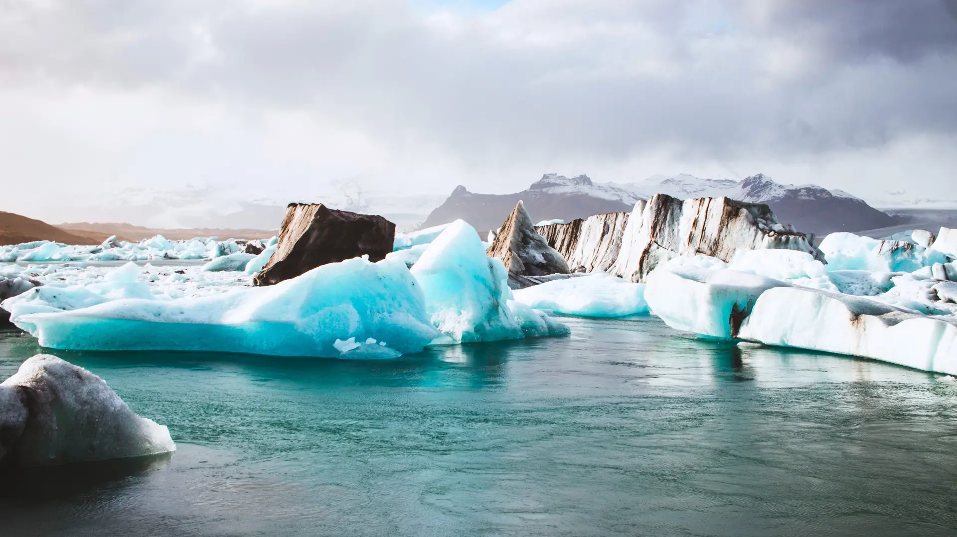Glaciers et icebergs