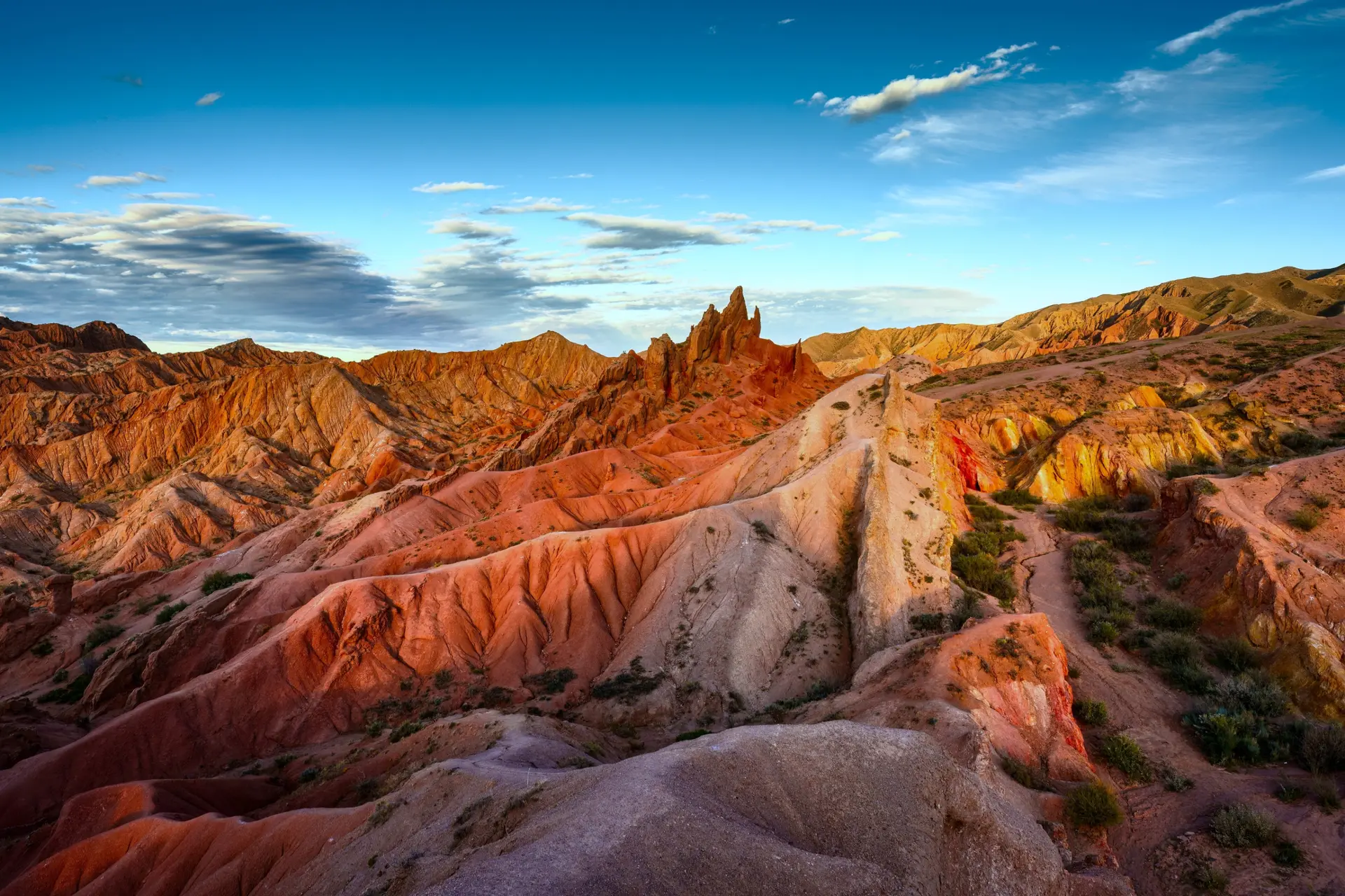 Canyons colorés