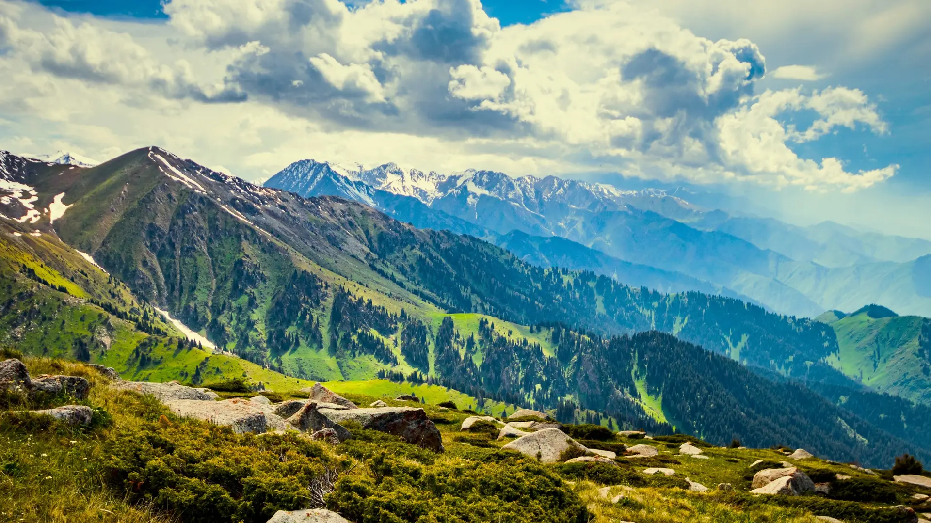 Montagnes du Tian Shan