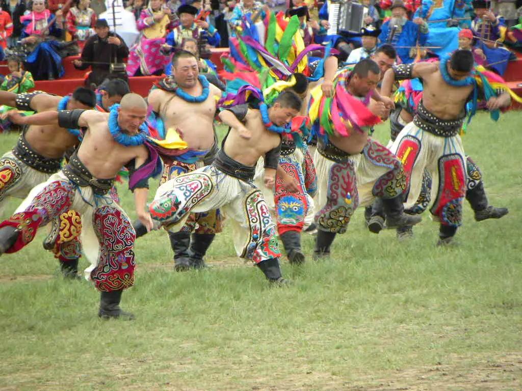 festival Naadam en Mongolie