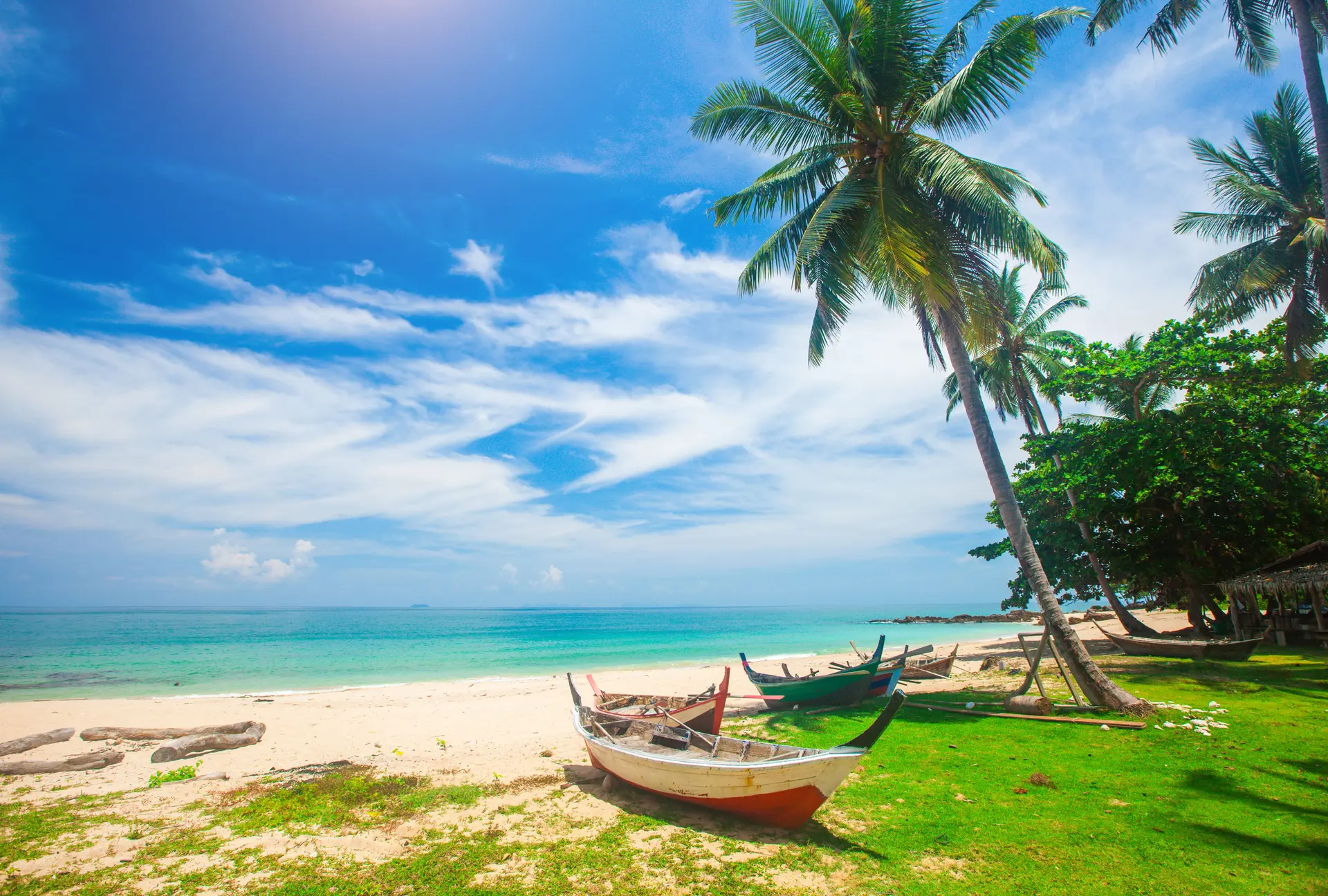 Îles et plages tropicales