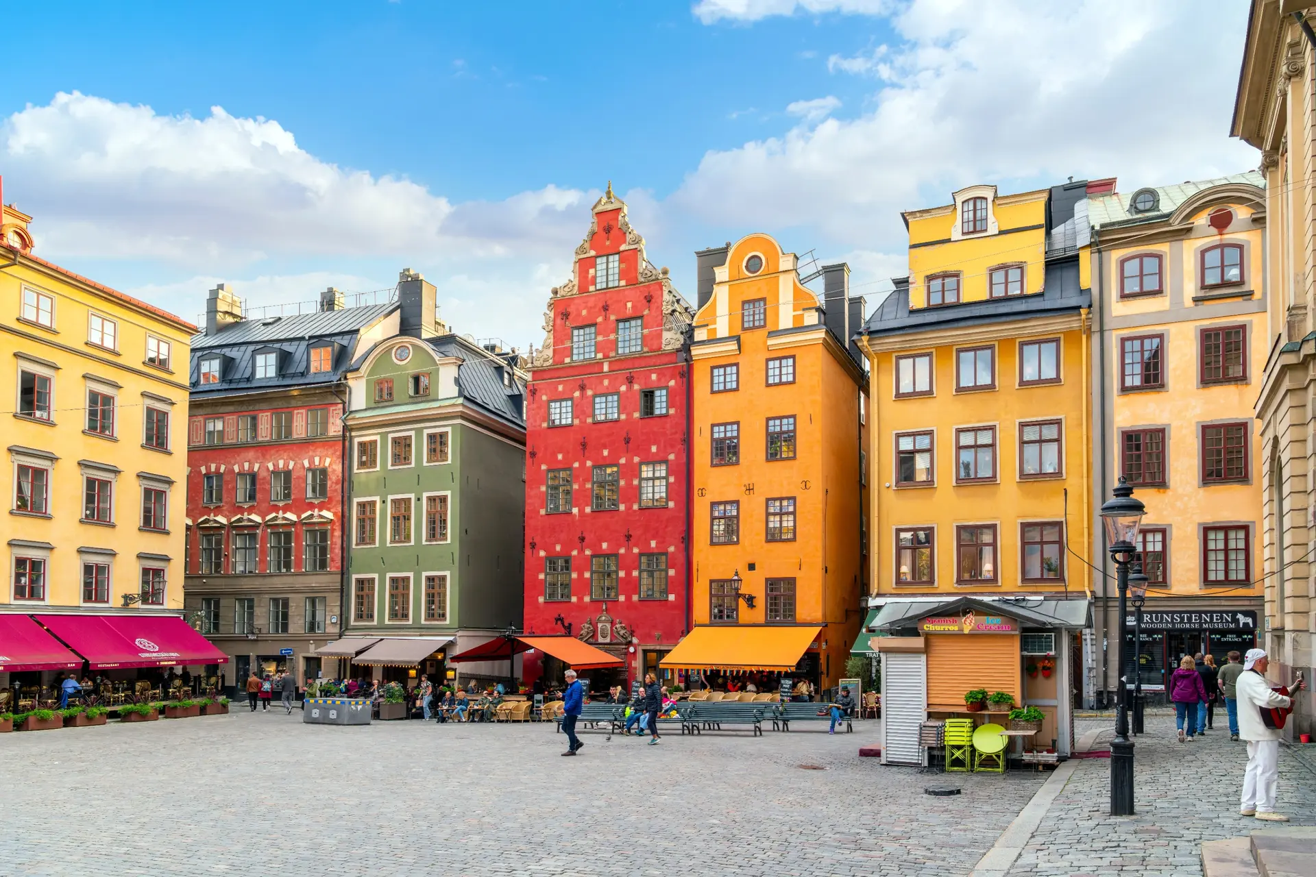 Quartier Gamla Stan à Stockholm