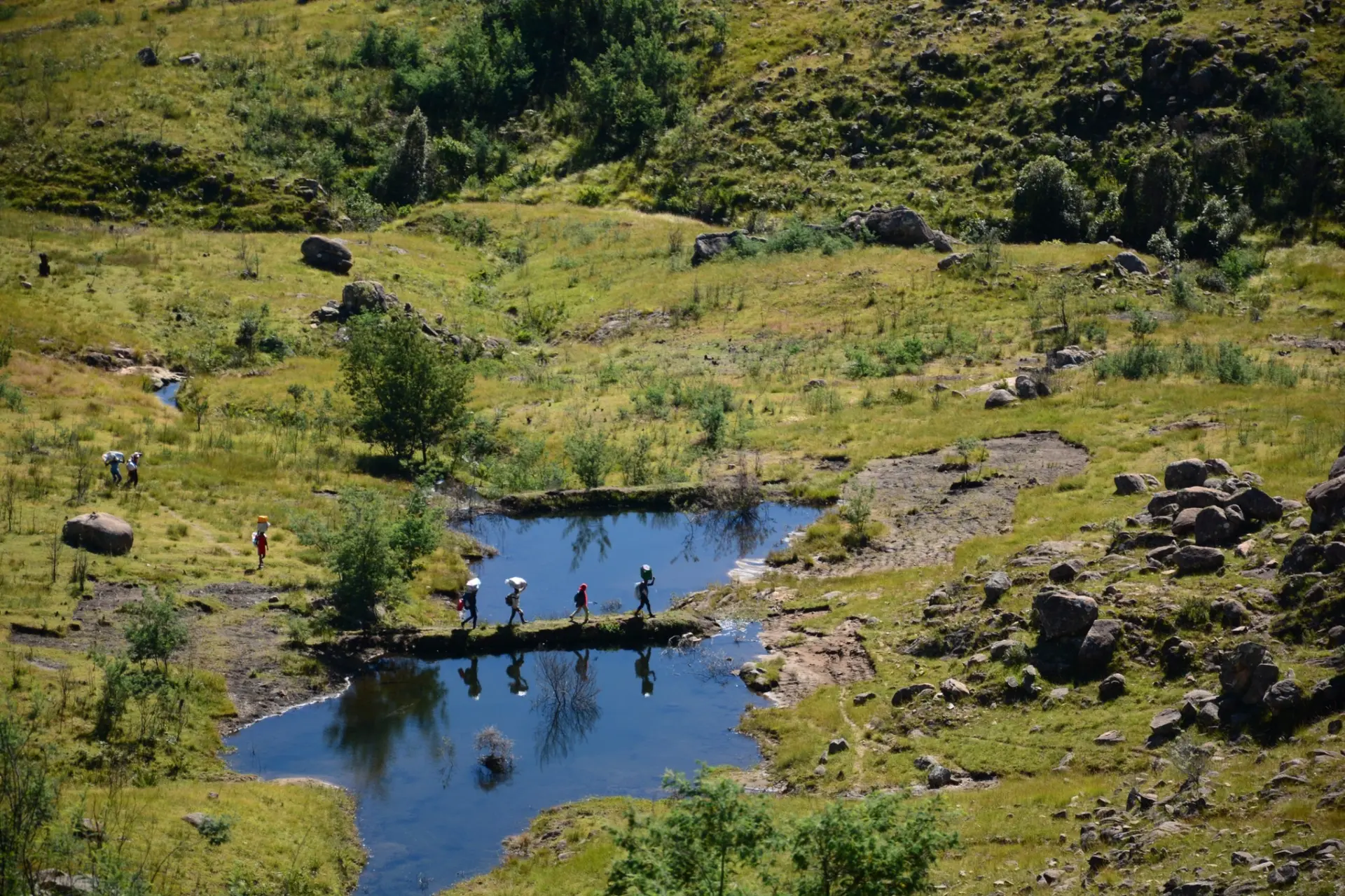 Trek dans les Vavavato avec marcheurs