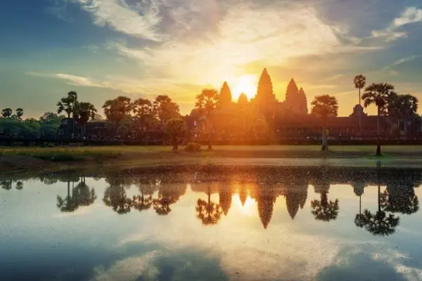 Angkor Wat au lever du soleil