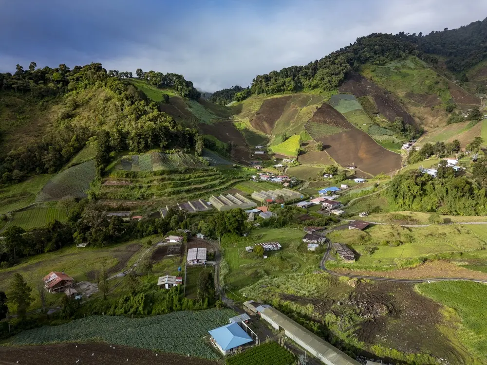 Fermes et montagnes de Chiriquí