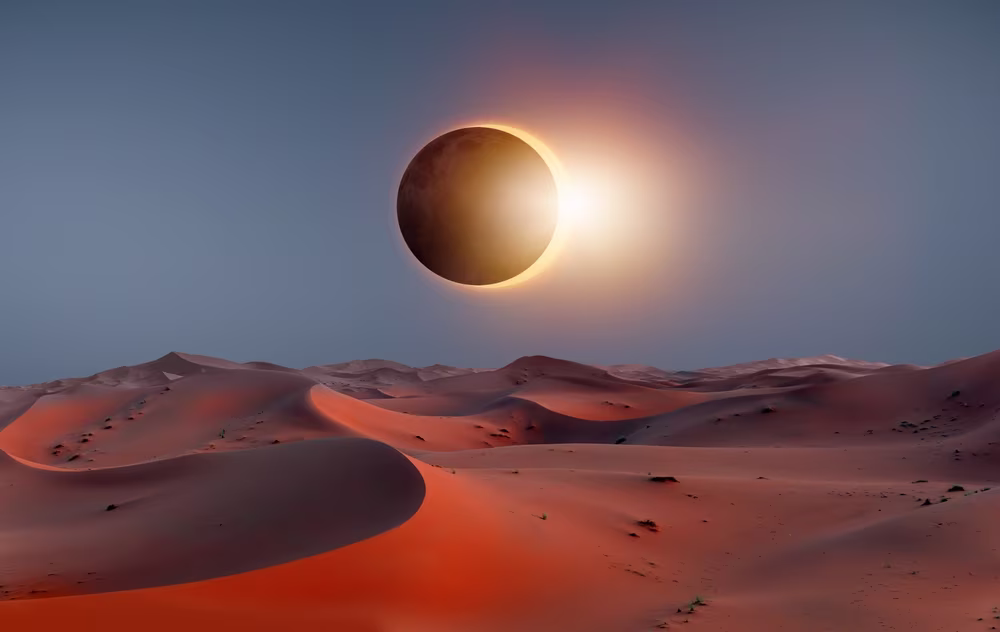Djerba sous l’éclipse : un voyage entre mer, désert et ciel