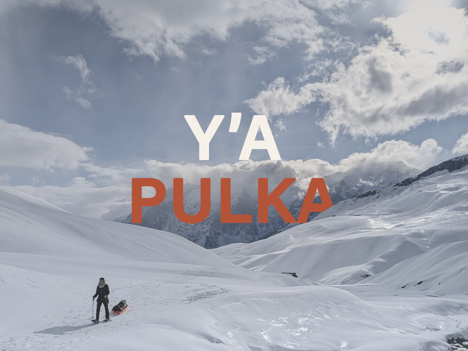 Pulka bivouac raquettes sur le Plateau d'Emparis