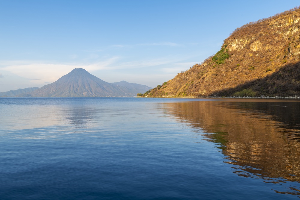 Landscape of the Mayan Highlands region in Guatemala