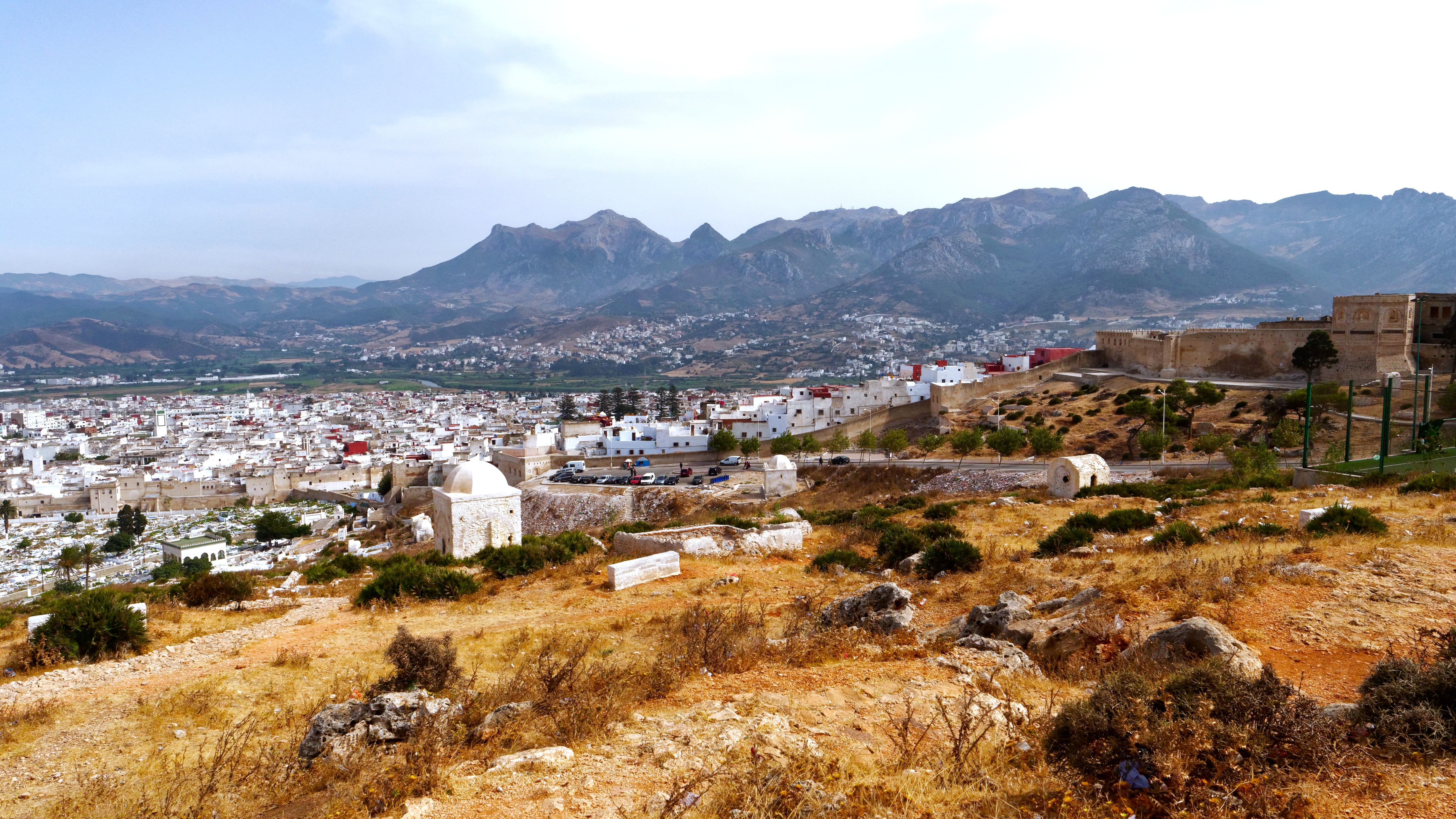 Paesaggio della regione Nord e Rif in Marocco