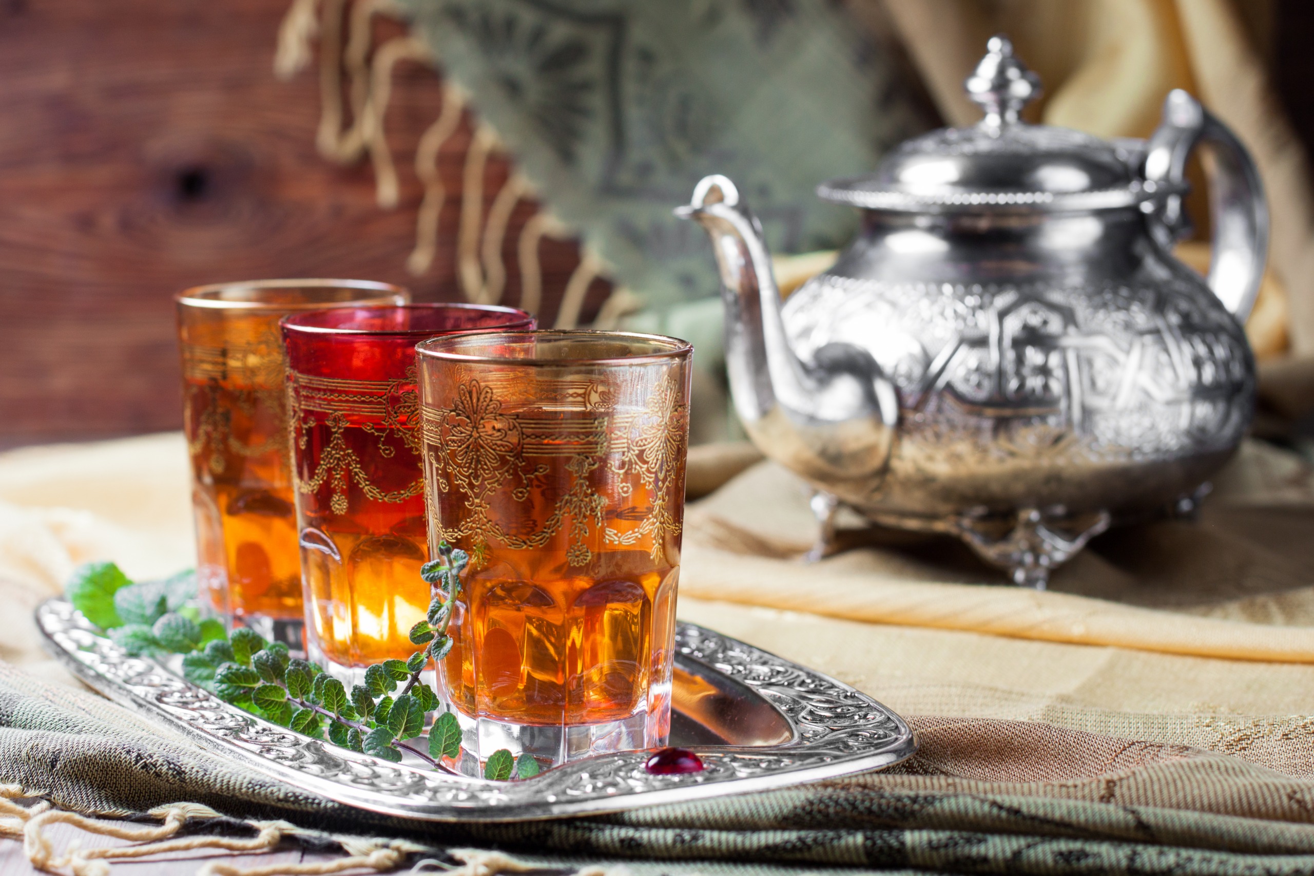 Le rituel du thé vert au Maroc