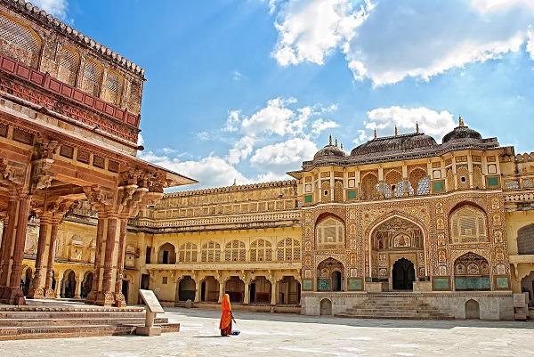 Paysage de la région Rajasthan en Inde