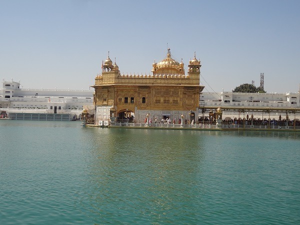 At Amritsar's Golden Temple, the Sikh community offers shelter and meals