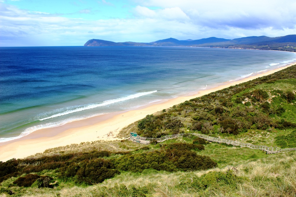 Adventure Bay sur Bruny Island