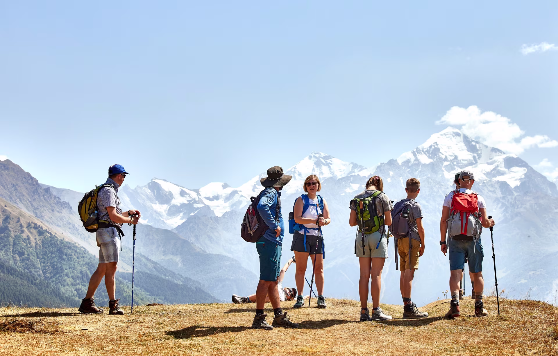 Trek nelle montagne della Svaneti