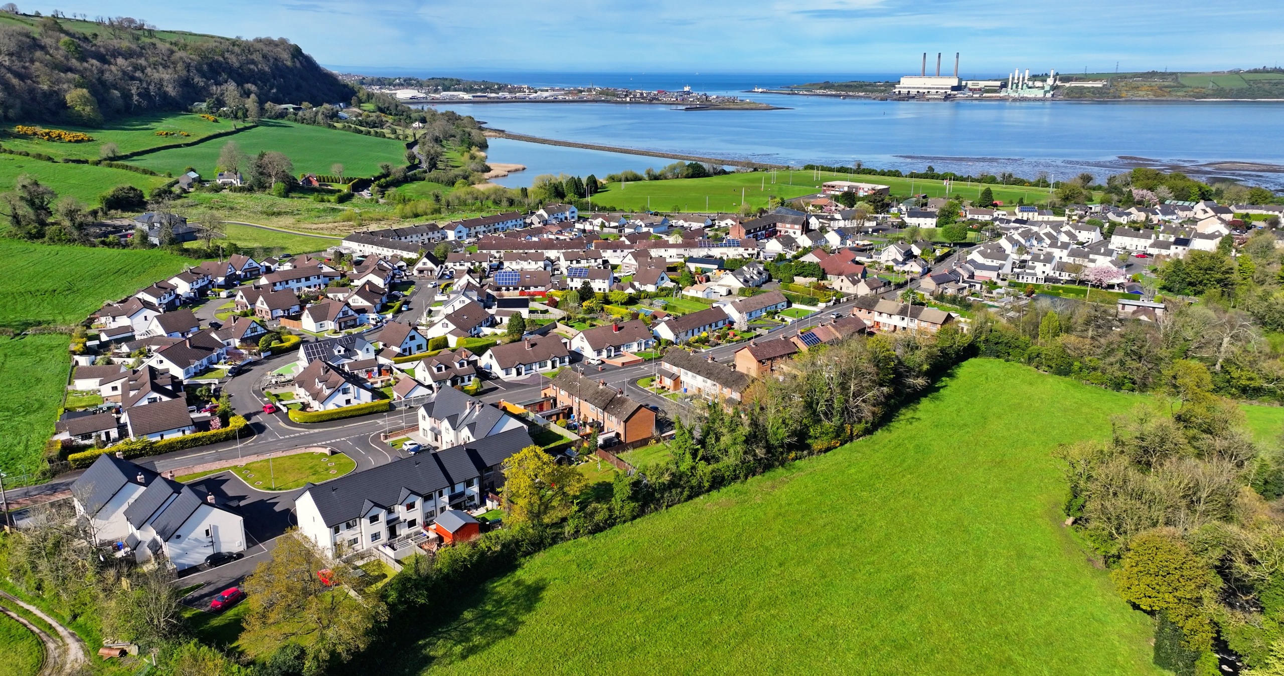 La ville de Larne