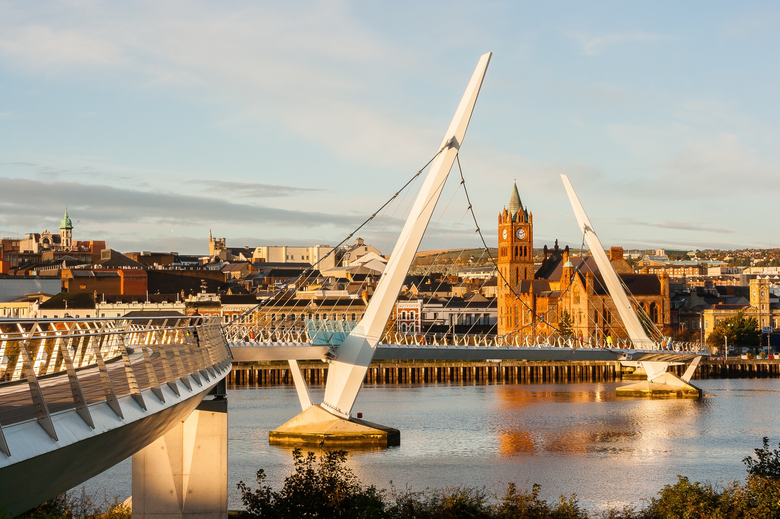 Le Pont de la Paix de Londonderry