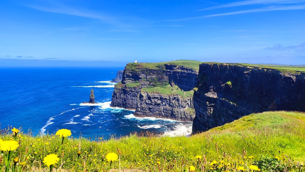 Falaises de Moher et le Burren