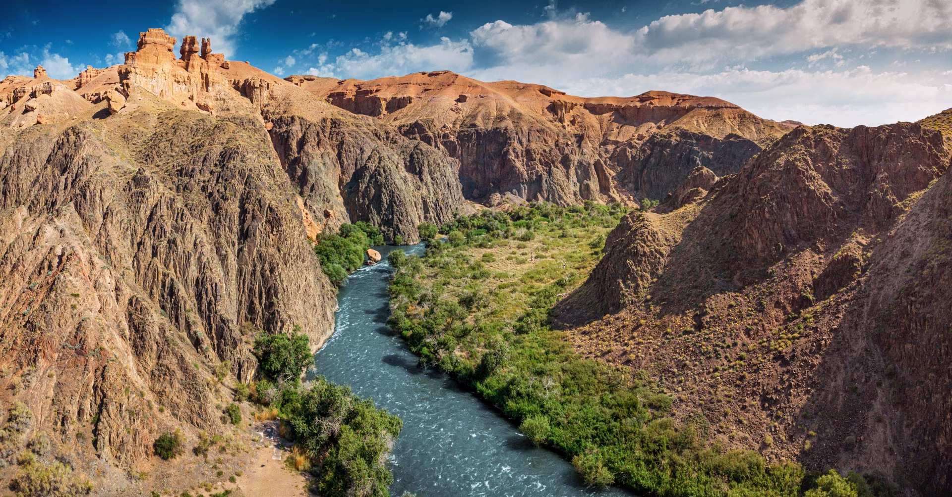Zwischen Canyons und Seen