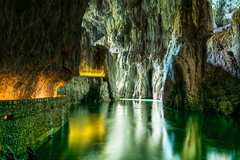 Les grottes de Skocjan