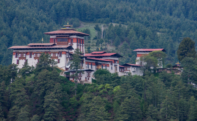 Le dzong de Jakar