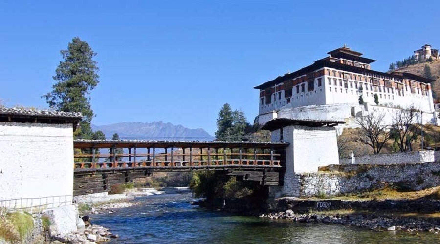 Le dzong de Rinpung
