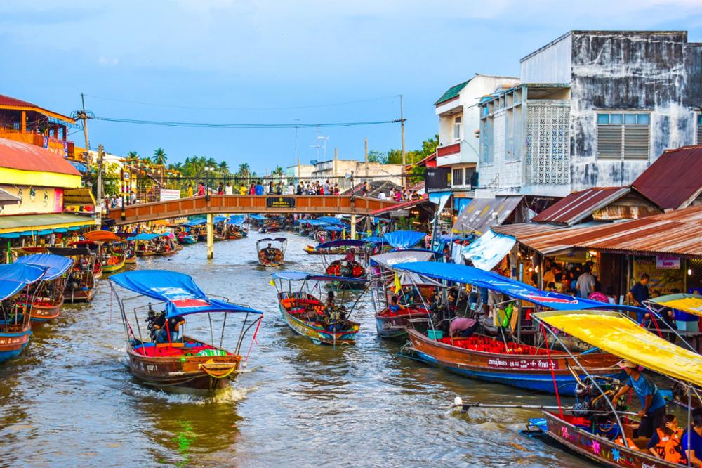Les marchés flottants à découvrir près de Bangkok