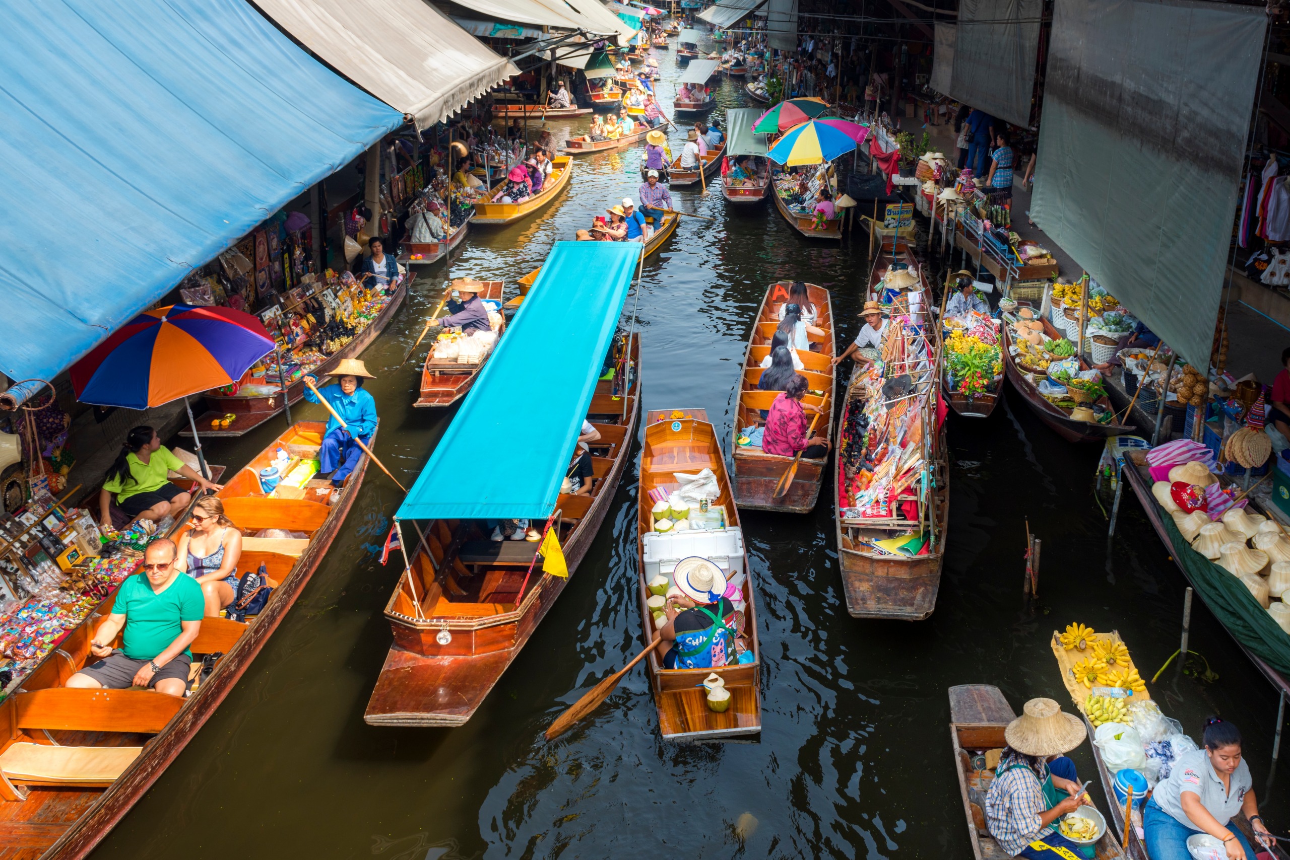 Marché flottant de Khlong Bang Luang