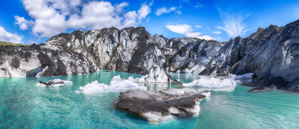 La calotte glaciaire du Myrdalsjökull