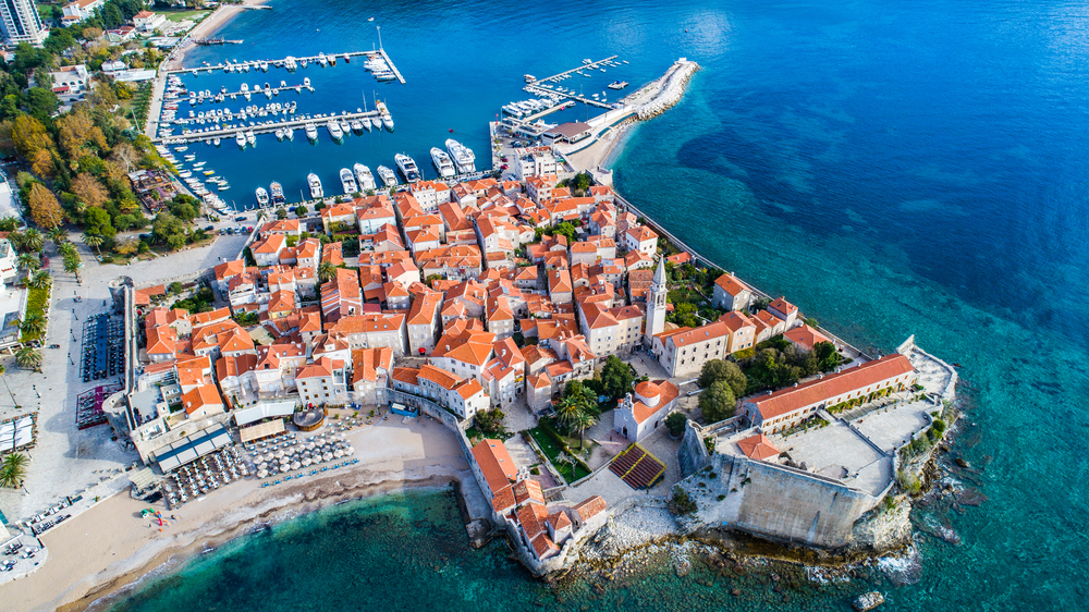 Côte de Budva à Ulcinj