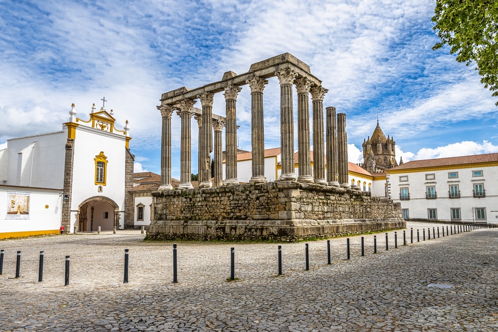 Landscape of the Alentejo region in Portugal