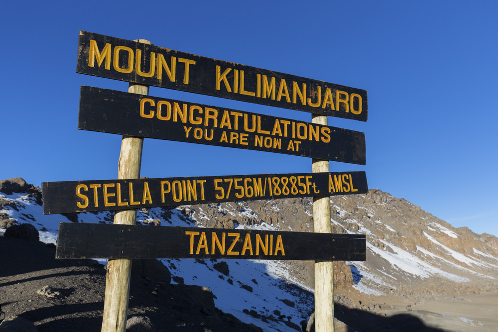 Stella Point au Kilimandjaro
