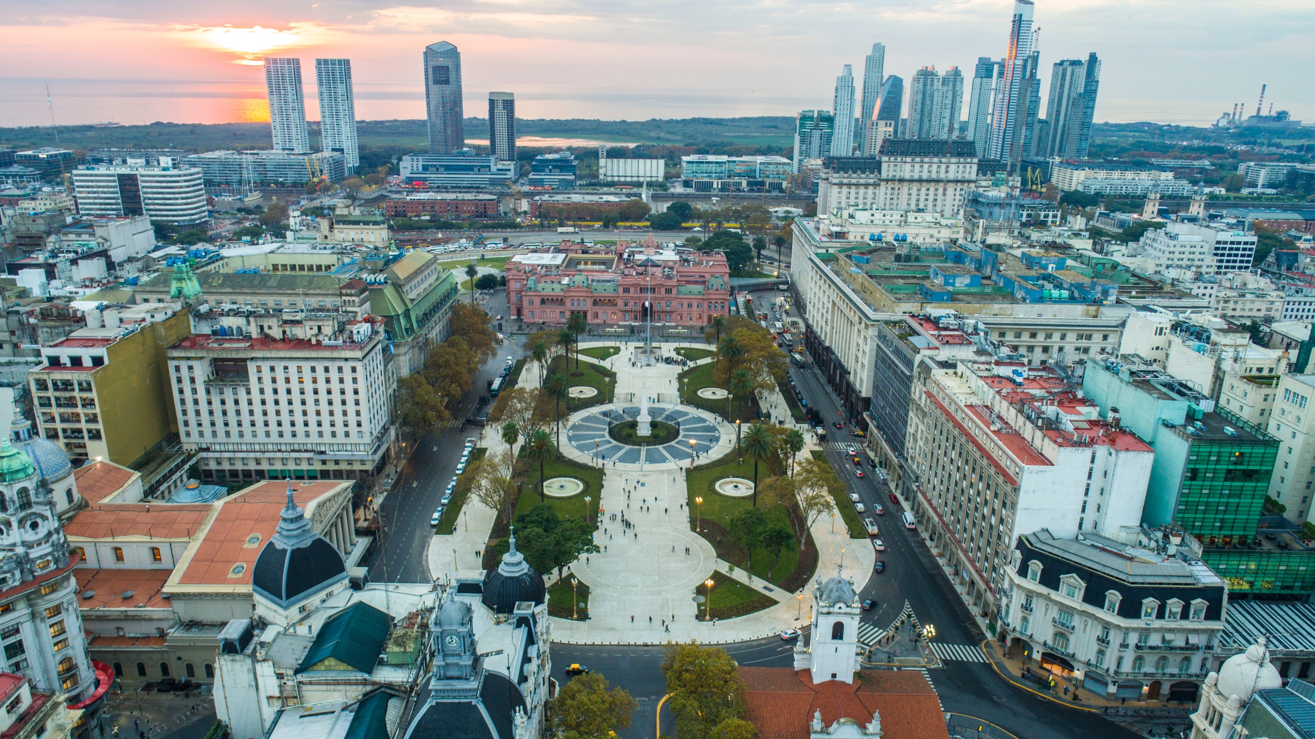 Place de Mai de l'Argentine