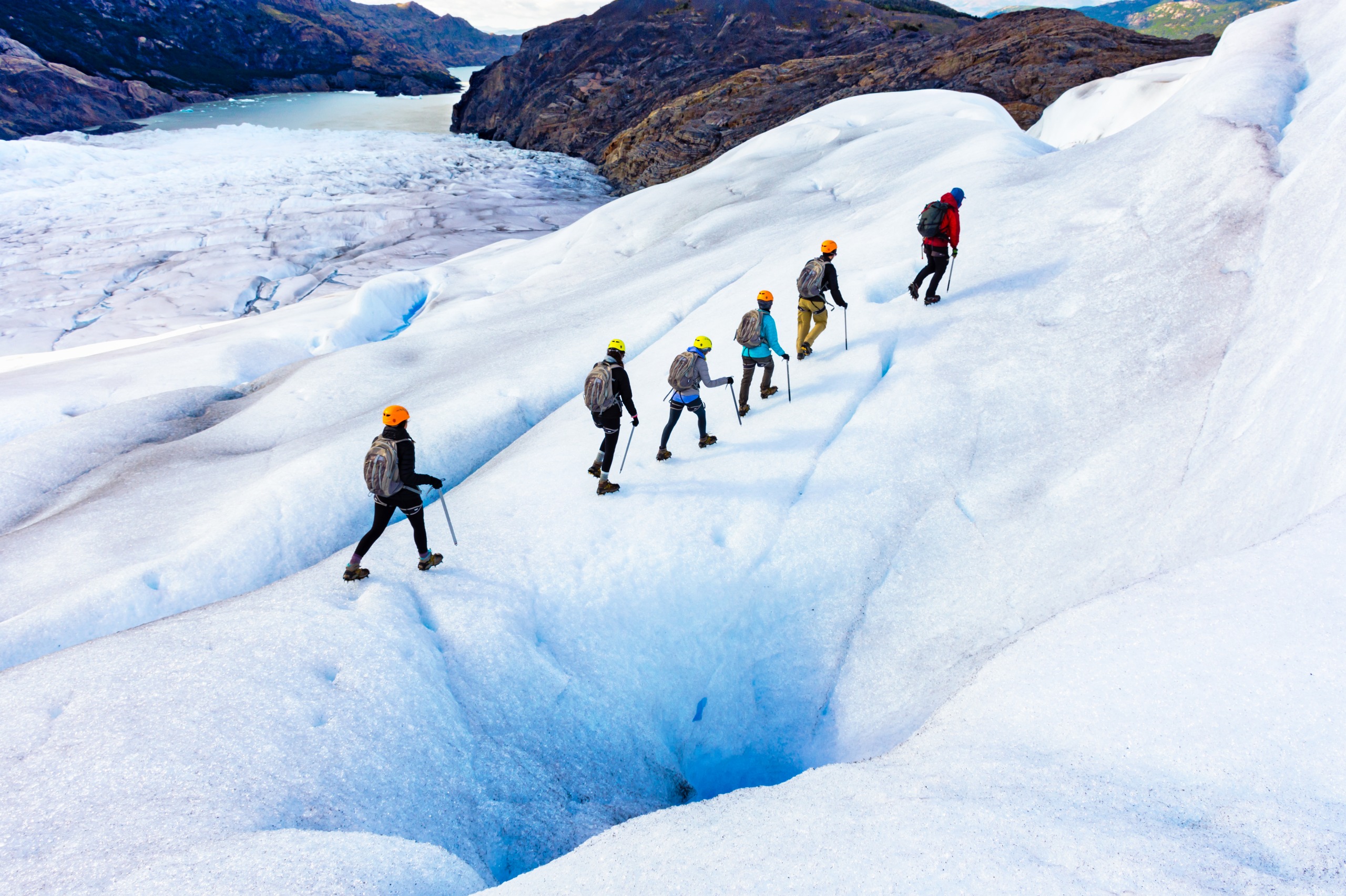 Marcher sur le glacier Grey : tout ce qu'il faut savoir