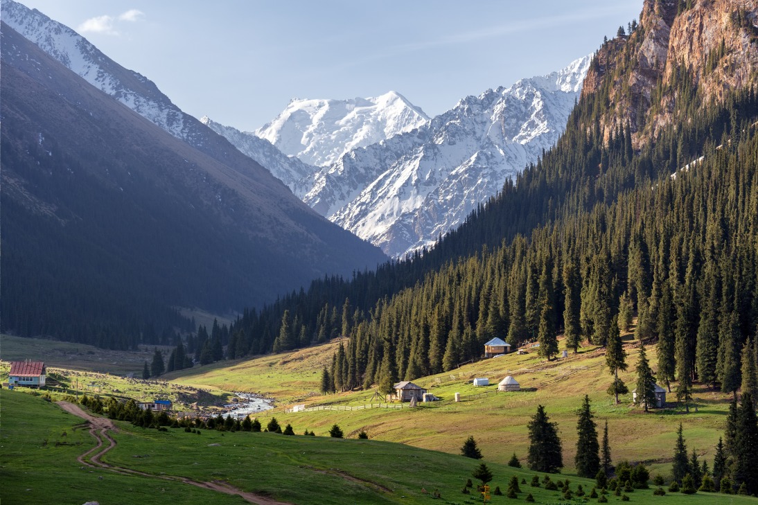 Vallée d'Altyn Arashan