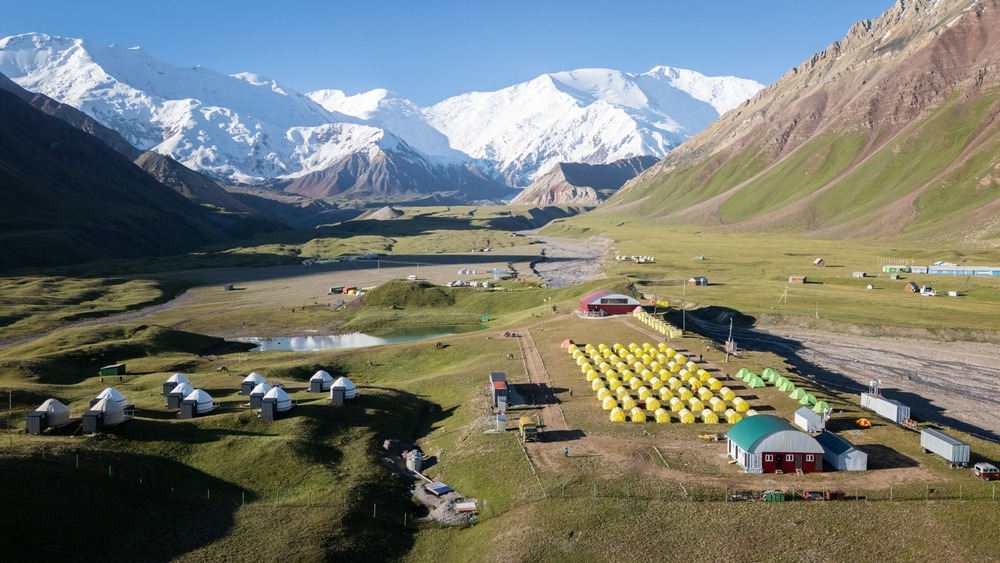 Le camp de base d’Achik-Tash