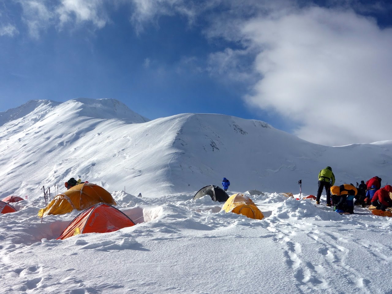 Ascensione della Vetta Razdelnaya (6148m)