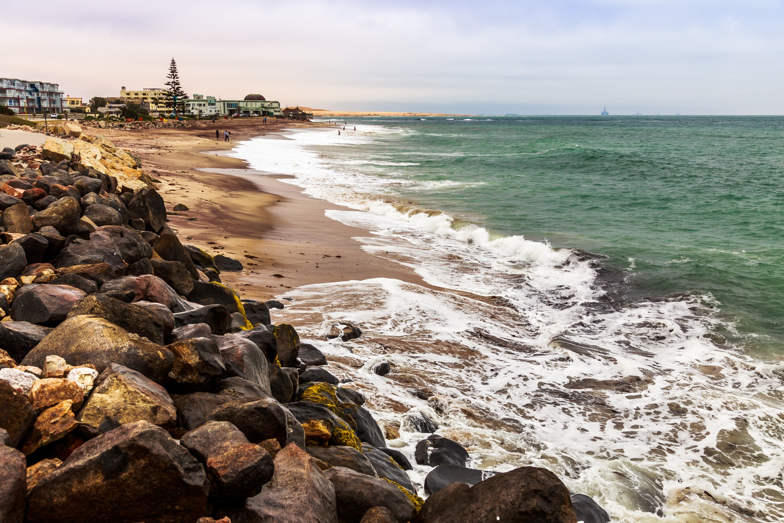 Swakopmund, une ville côtière de Namibie