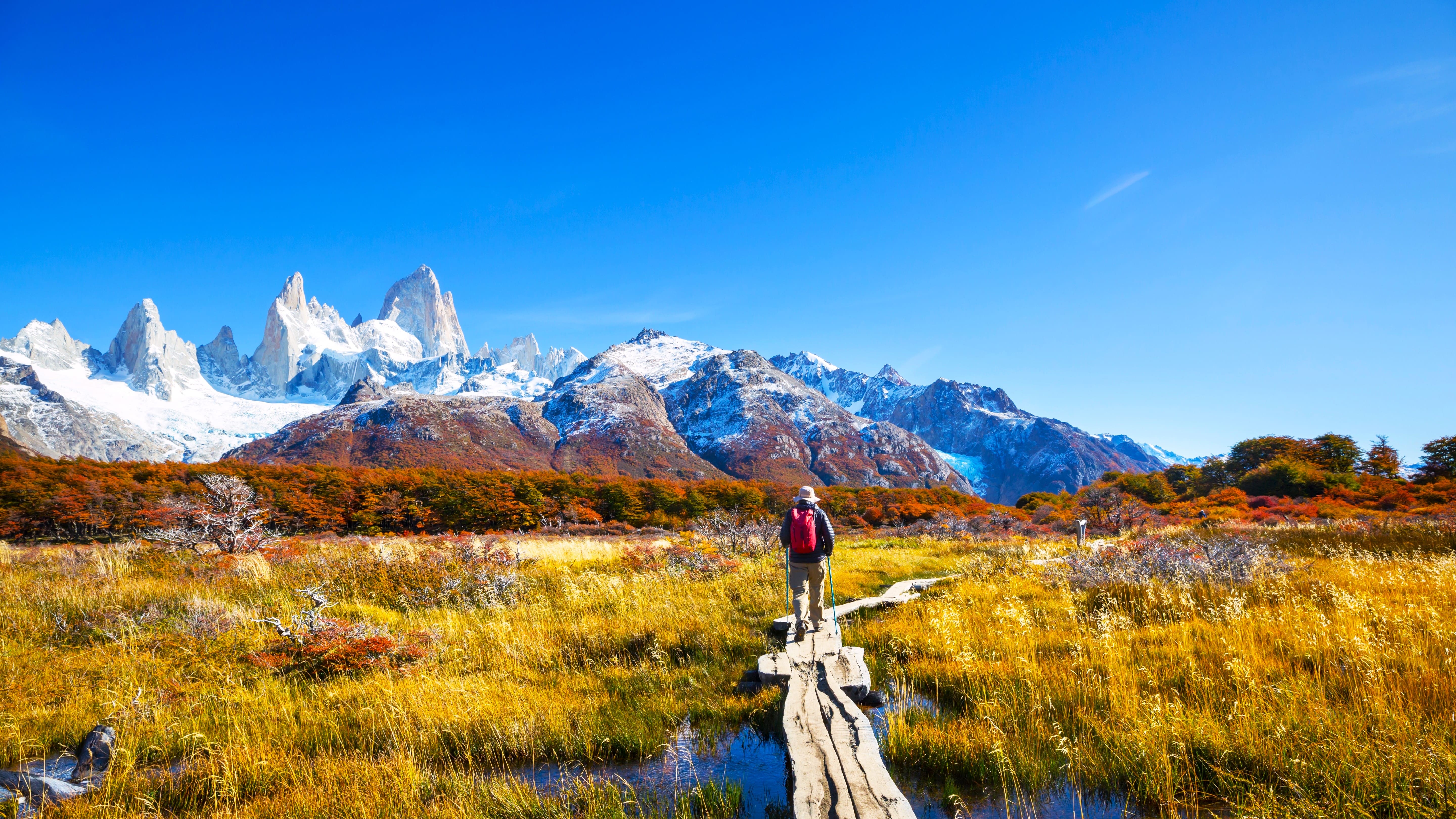 Paysage de la région Patagonie australe en Argentine