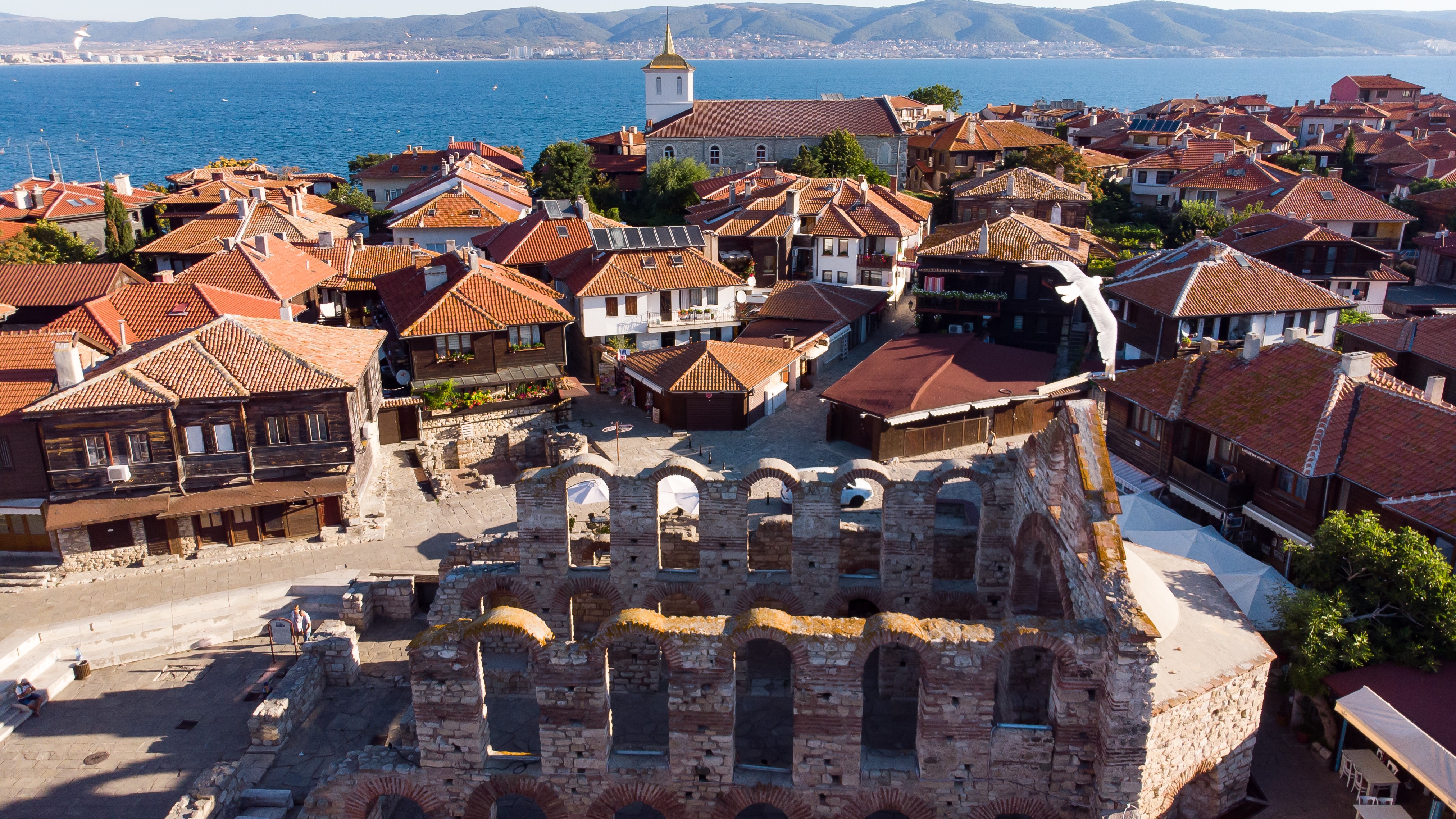 Landscape of the Black Sea Coast region in Bulgaria