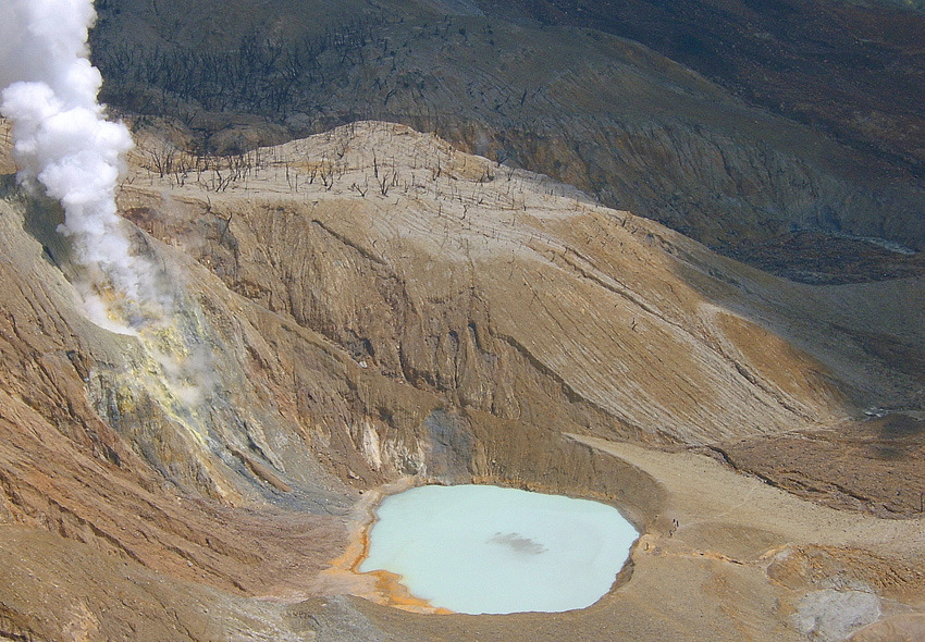 Le volcan Papandayan