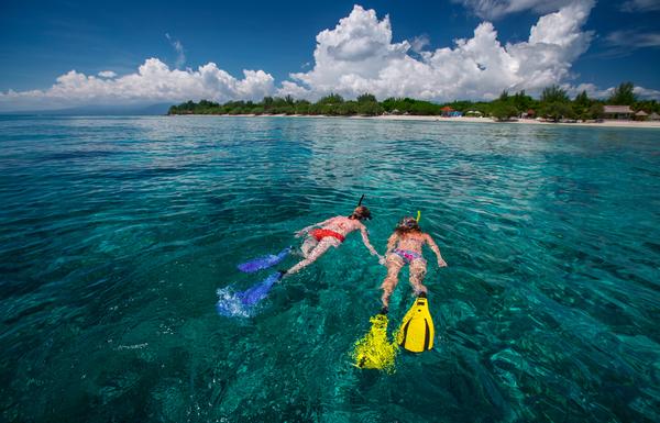Snorkeling in the Gili islands, photo © Dudarev Mikhail via Shutterstock
