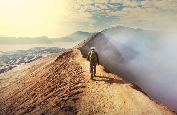 Hiking Mount Bromo, Java, photo © Galyna Andrushko via Shutterstock