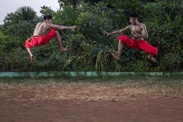 Pencak-silat demonstration