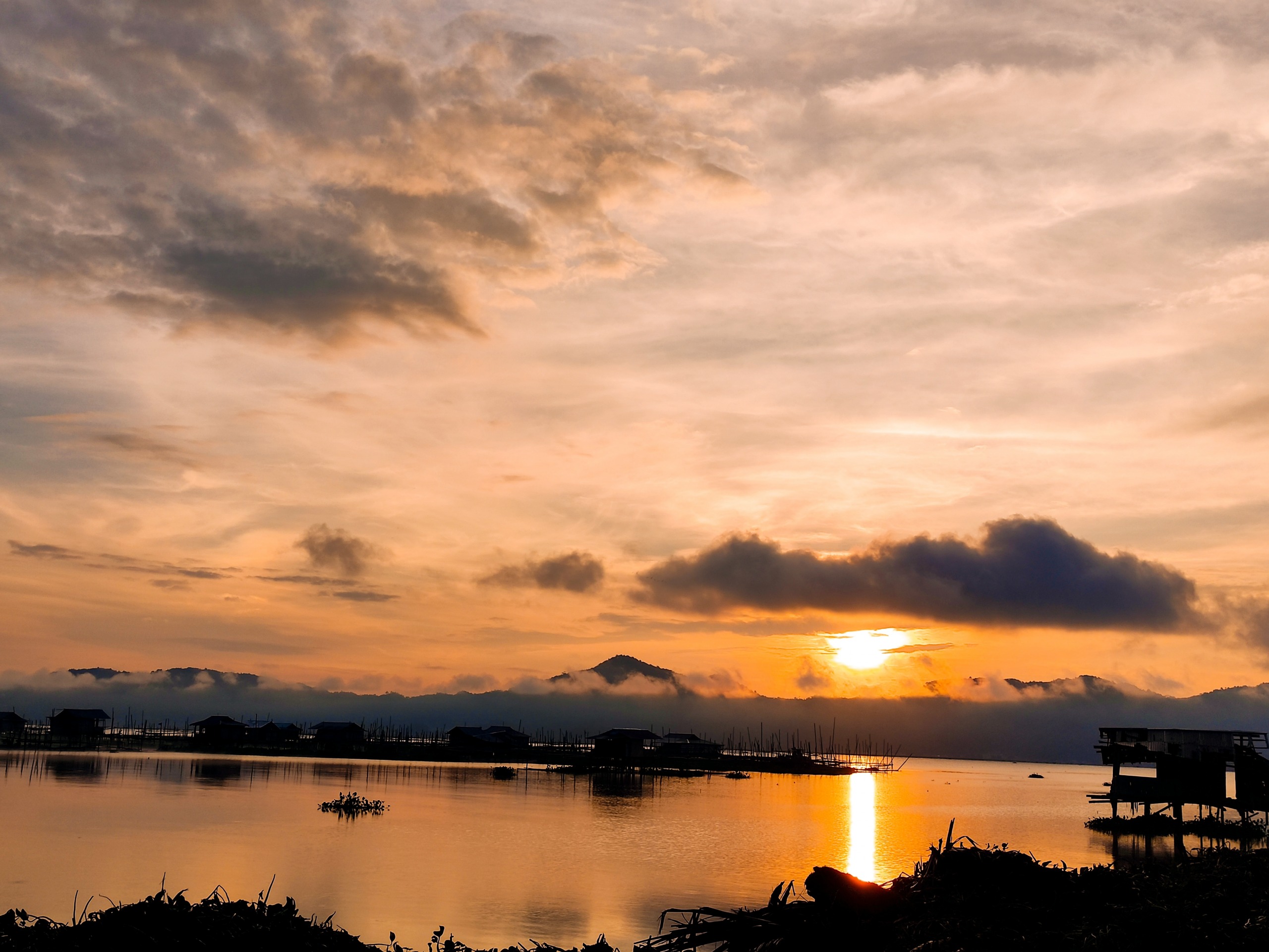 Le lac Tondano