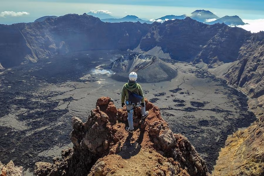 Salita del vulcano Raung