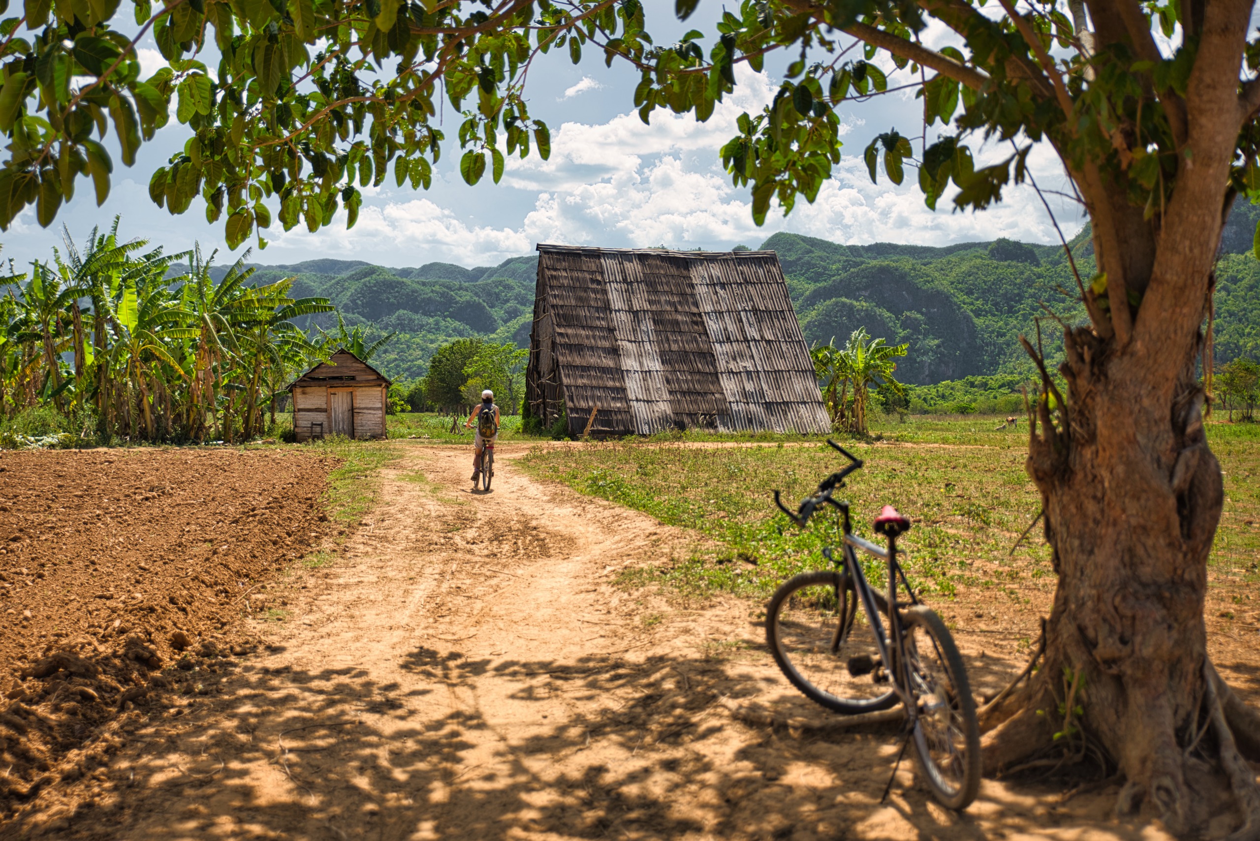 La Vallée de Vinales en vélo