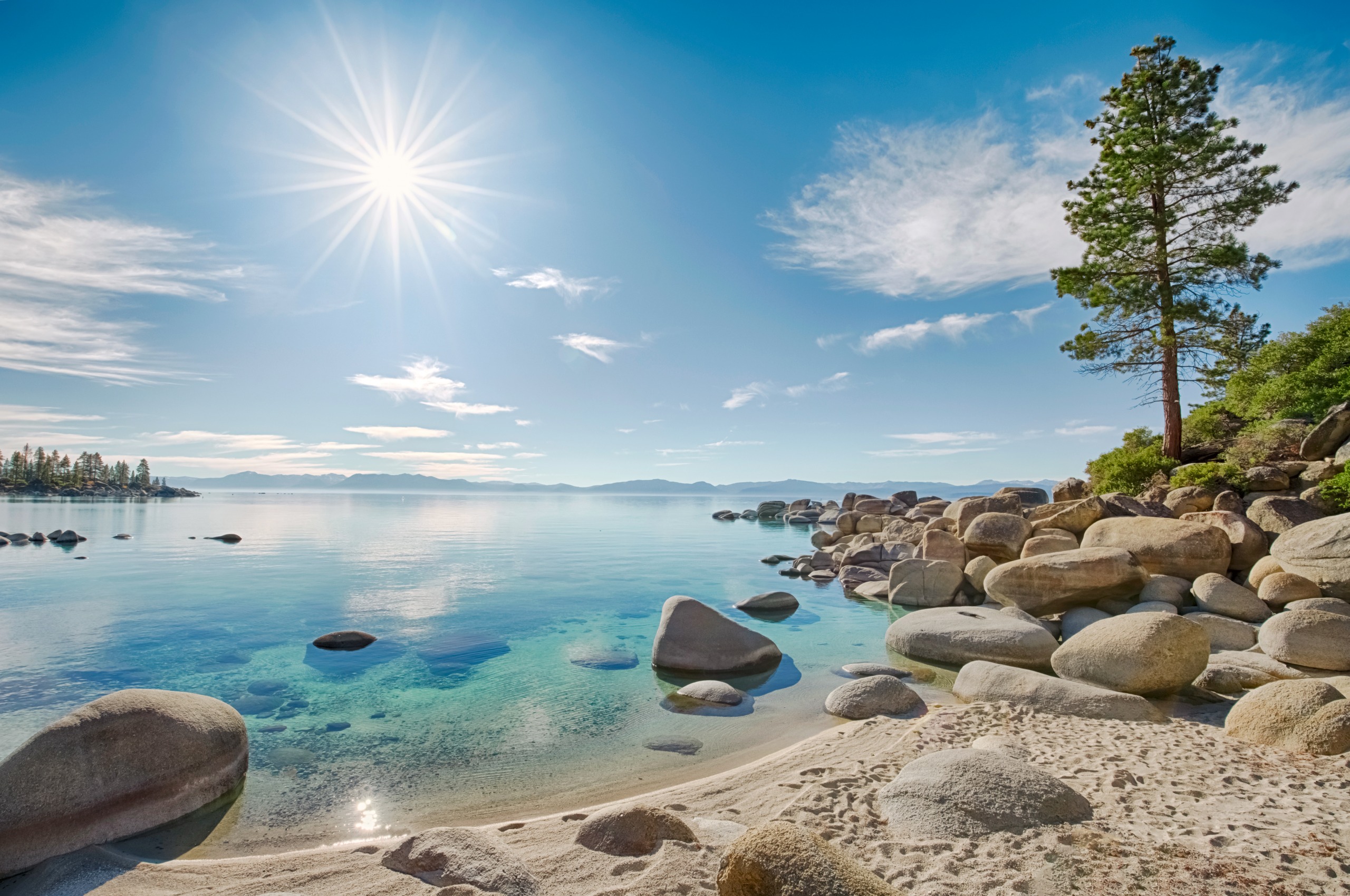 Le lac Tahoe