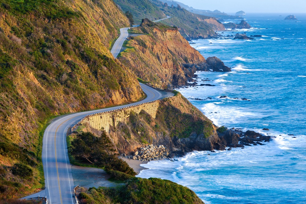 Paysage de la région Californie en États-Unis
