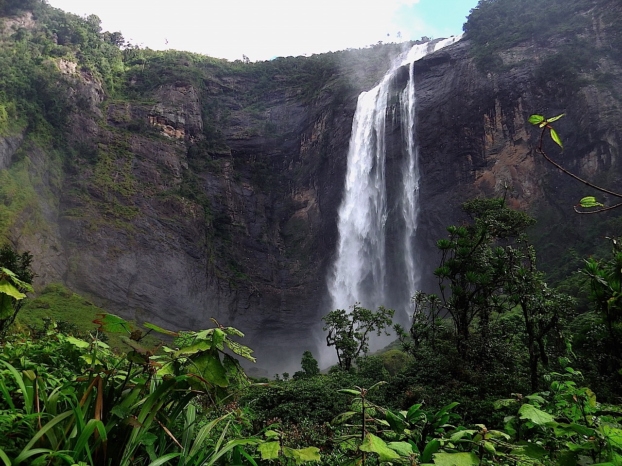 Sakaleona, les chutes